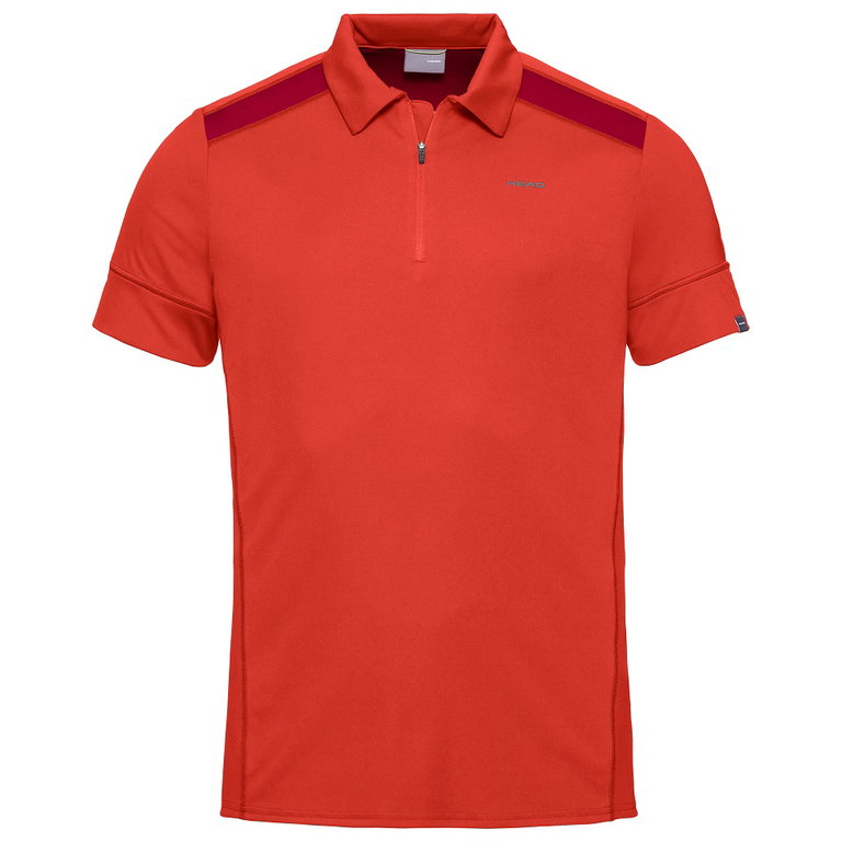 Head Polo Golden Slam 2019 orange/red Men
